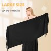 Scarf For Women Shawl Wraps For Women Solid Colour Warm Scarf For Women Large Scarf Pashmina Shawls and Wraps