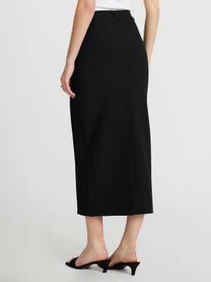 Women's Editor High Waisted Maxi Skirt