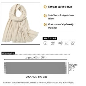 SWAT PANY Pashmina shawls and wraps for Evening Dresses Scarf for Women Winter Shawl Wraps for Women Weedings