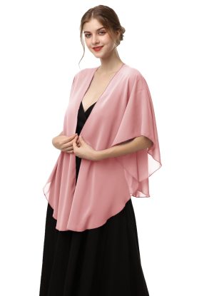 Shawls and Wraps for Evening Dresses Sheer Chiffon Women Elegant Soft Silky Scarf Scarve Wedding Bridal Stole