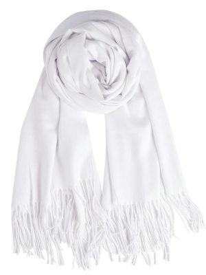 Womens Large Soft Wedding Evening Pashmina Shawls Wrap Scarfs