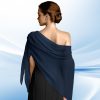 Chiffon Scarf,Soft Breathable Chiffon Shawls and Wraps,Silky Women's Hijab for Evening Dresses Wedding Bridal Scarves