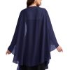 Chiffon Shawls and Wraps Wedding Party Shawl Scarf for Women Bridal Evening Dress on Special Occasion Dresses