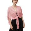 Shawls and Wraps for Evening Dresses Sheer Chiffon Women Elegant Soft Silky Scarf Scarve Wedding Bridal Stole