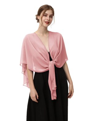 Shawls and Wraps for Evening Dresses Sheer Chiffon Women Elegant Soft Silky Scarf Scarve Wedding Bridal Stole