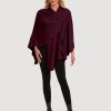 Womens Elegant Cross Front Shawl Wraps Knitted Ponchos Cape Light Weight Poncho Sweater Soft Warm Travel Wraps