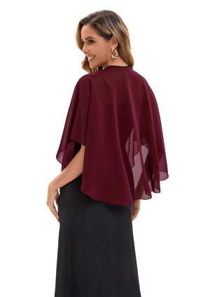 Chiffon Evening Shawl Scarf Wedding Shawls and Wraps for Women Party Bridal Dress on Special Occasion Dresses