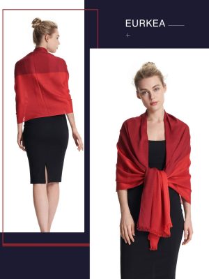 Women's Scarf Pashmina Silky Soft Shawls Wraps Stole for Evening, Wedding and Gift