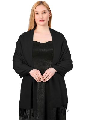 Scarf For Women Shawl Wraps For Women Solid Colour Warm Scarf For Women Large Scarf Pashmina Shawls and Wraps