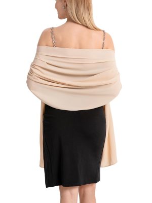 Women Shawl Wraps for Evening Dresses, Wedding Shawls Chiffon Scarf Wrap Scarves