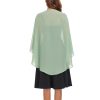 Shawls Wraps for Evening Wedding Party Chiffon Scarf Soft Bridal Wraps Wedding Guest Shawl Coverage