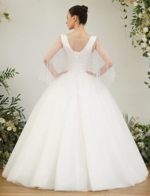 EllieHouse Womens Soft Tulle Bridal Scarf Evening Shawl Wedding Wraps CF40