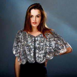 1920s Shawl Wraps Women's Sequin Beaded Bridal Shawl Gatsby Cape Evening Bolero Wedding Party Bridal Cover Up