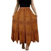 2025 Spring Bohemian Skirts for Women - Embroidered Women's Maxi Skirts