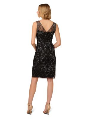 Women's Beaded Sheath Dress