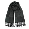 Two Tone Silky Paisley Pashmina Shawl Wraps for Women Jacquard Pashminas Wrap Rave Scarf Soft