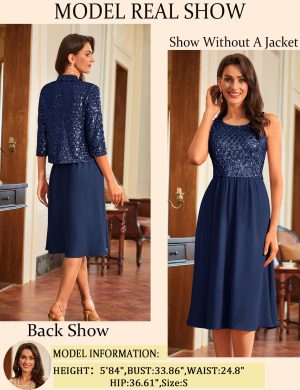 2025 Mother of The Bride Dresses Wedding Guest Party Dress Two Piece Dress