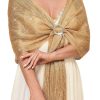 Shawls and Wraps for Evening Dresses Party Scarf with Crystal Buckle Weddings Accessories for Bride and Bridesmaids