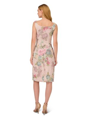 Women's Floral Matelasse Dress