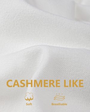 Pashmina Shawls And Wraps for Women for Evening Dress Warm Winter Scarf Wedding Bride Bridesmaid Gifts Cashmere Feel