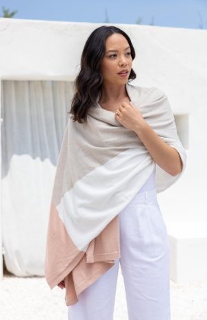 Dreamsoft Travel Scarf, Wrap and Shawl for Women, Organic Cotton