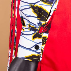 Dashiki African Dresses for Women Top and Split Skirts Matching Men Shirts and Pants Sets Couple Outfits