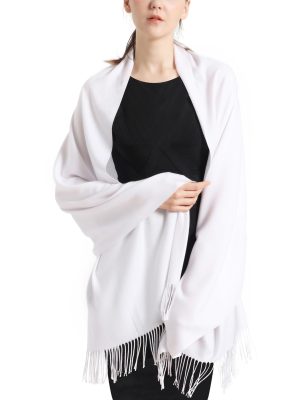 Pashmina Scarf and Shawl - Soft Women Pashminas Wrap for Wedding Evening Party (20 Colors)