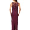 Women's Beaded Column Long Dress