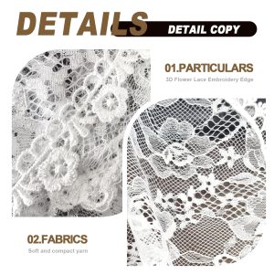 Girl's Elegant Lace Bridal Wedding Shawls, White Floral Embroidered Shrug Bolero Cape Guest Flower Girls