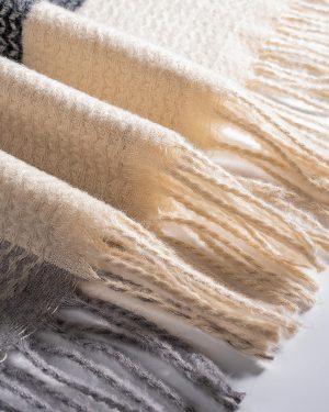 Shawl Wraps Gifts for Women,Warm Poncho Sweater,Tassels Open Front capes, Travel Christmas Gifts for Winter Fall