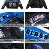 Men's Motorcycle Jacket Moto Bomber Lightweight Varsity Jacket Women Vintage Coats