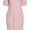 Women's Apparel Women's Plus Size Dress Lace Whisper