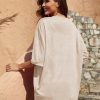 Womens Summer Cardigan Lightweight Short Sleeve Kimono Cardigans Beach Vacation Cover up