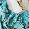 Reversible Soft Cashmere Feel Scarf Large Shawl Wrap Double-side Art Print Warm Pashmina Klimt Van Gogh Gifts