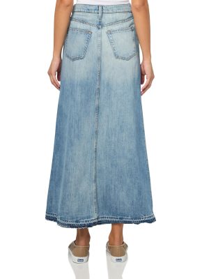 81xBf09R5eL.jpg Women's Denim Maxi Skirt