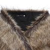 Faux Fur Shawl Wrap Stole Shrug Winter Bridal Wedding Cover Up